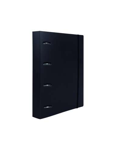 CARPETA RECAMBIO  A4 5MM 100H. 80G PP. 4AN.40MM NG.OPACO