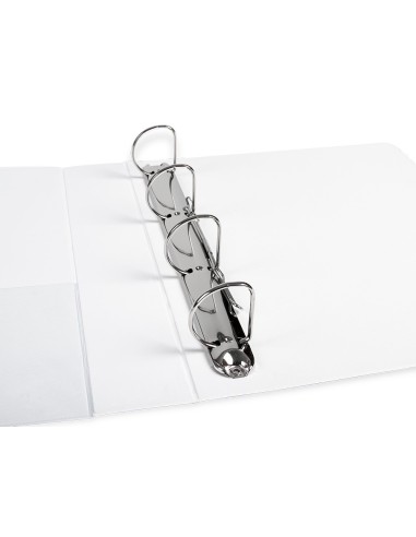 CARPETA CANGURO 4 A 40 MM PLASTICO DIN A4 BLANCO