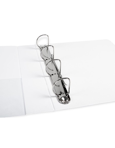 CARPETA CANGURO 4 A 40 MM PLASTICO DIN A4 BLANCO