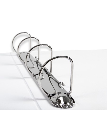 CARPETA CANGURO 4 A 40 MM PLASTICO DIN A4 BLANCO