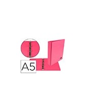 CARPETA 4º 4 ANILLAS 40 MM REDONDAS LIDER CARTON FORR PVC FUC 2