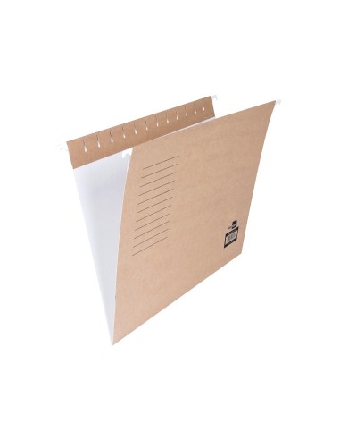 CARPETA COLGANTE A4 VISOR SUP. LIDERPAPEL KRAFT