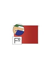 CARPETA COLGANTE FL VISOR SUP. LIDERPAPEL ROJO 2