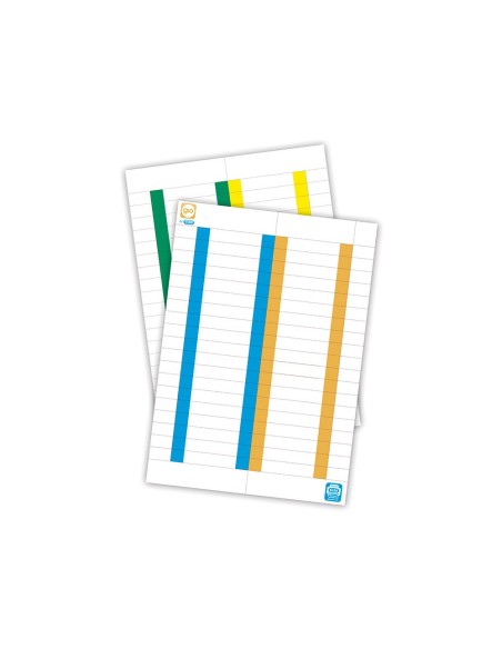 ETIQUETAS PAPEL GIO 400022782 TIRA VISORES 350UD.