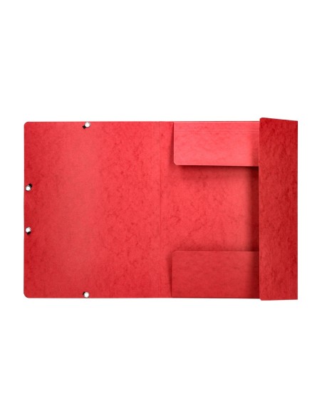 CARPETA GOMAS Q-CON. 320X243MM SIMIL-PRESPAN 3 SOLAPAS LOMO 15CM RJ.