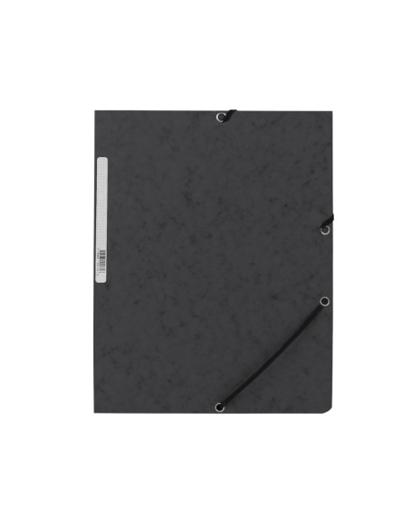 CARPETA GOMAS Q-CON. 320X243MM SIMIL-PRESPAN 3 SOLAPAS LOMO 15CM NG