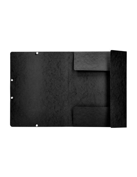 CARPETA GOMAS Q-CON. 320X243MM SIMIL-PRESPAN 3 SOLAPAS LOMO 15CM NG