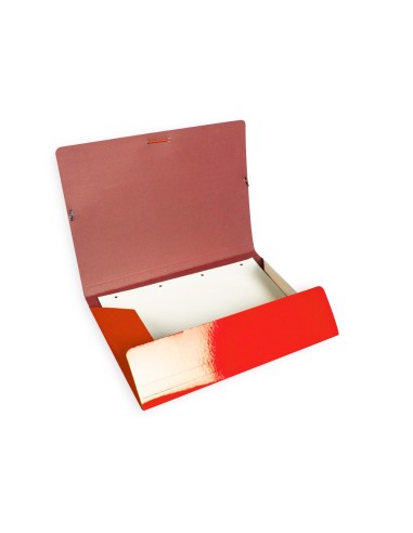 CARPETA GOMAS LIDERPAPEL FL PLASTIFICADO 3 SOLAPAS COL. SURT.