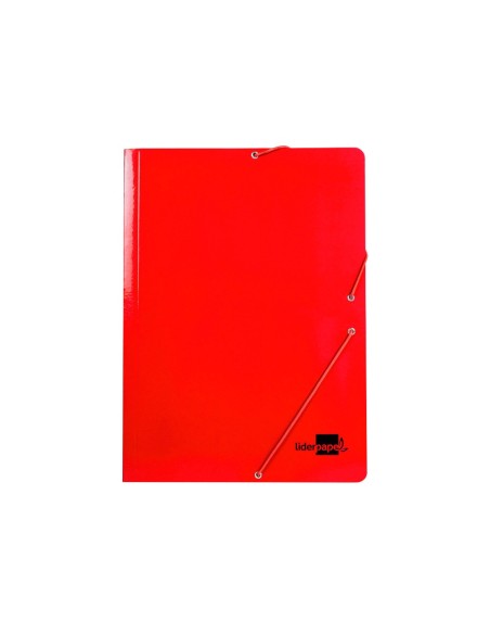 CARPETA  GOMAS FL. 3 SOLAPAS CARTON PLAST.RJ.