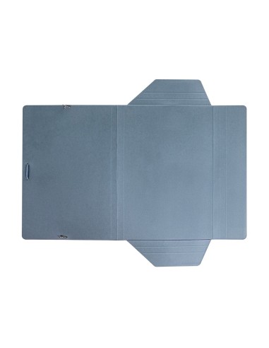 CARPETA  GOMAS FL. 3 SOLAPAS CARTON PLAST.PASTELES SURT.