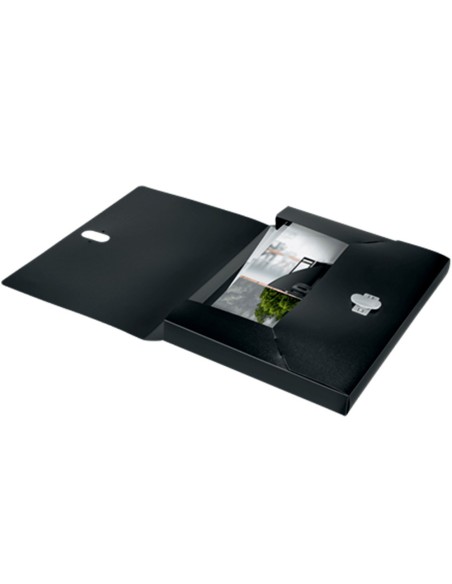 CARPETA PROYECTOS LEITZ RECYCLE A4 PP. LOMO 38MM NG.