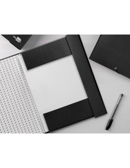 CARPETA PROYECTOS LOMO 9 CM NEGRA