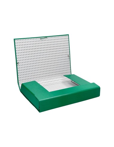 CARPETA PROYECTOS LOMO 9 CM VERDE