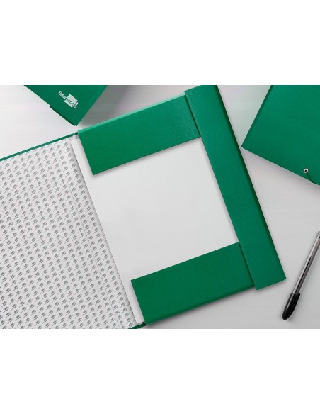 CARPETA PROYECTOS LOMO 9 CM VERDE