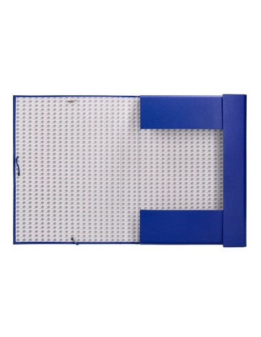 CARPETA PROYECTOS LOMO 9 CM AZUL