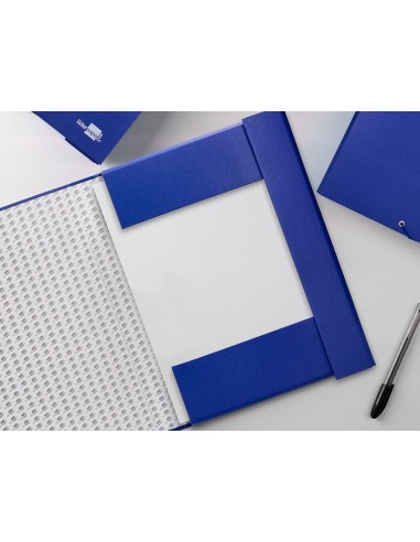CARPETA PROYECTOS LOMO 9 CM AZUL