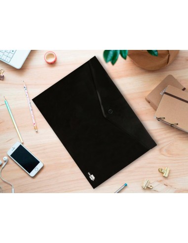 CARPETA DOSSIER BROCHE PP. A4 NG. OPACO 50H.