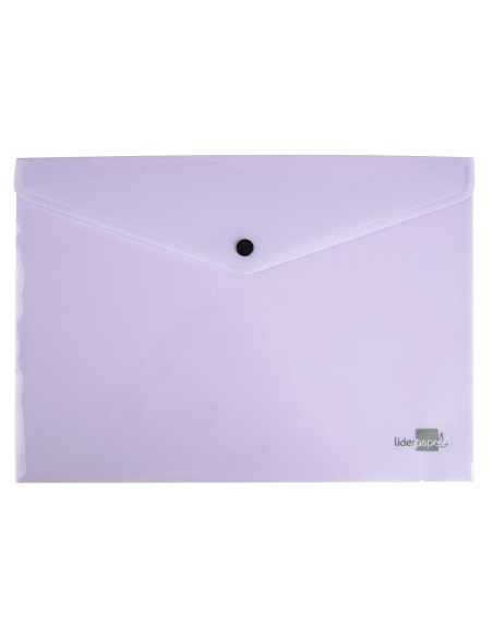 CARPETA DOSSIER BROCHE PP.A4 LAVANDA OPACO 50 H.