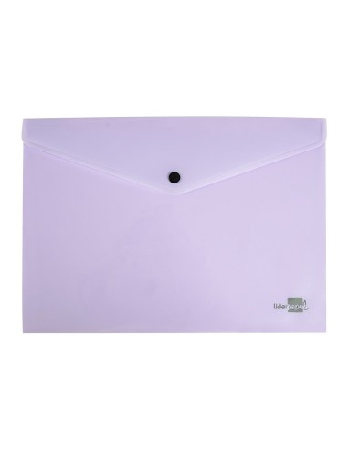 CARPETA DOSSIER BROCHE PP.A4 LAVANDA OPACO 50 H.