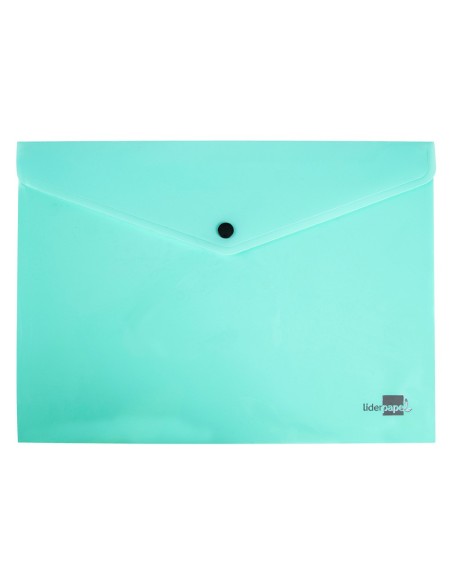 CARPETA DOSSIER BROCHE PP. A4 VE. MANZANA OPACO 50H.