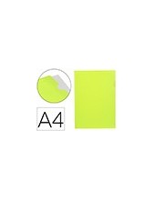 CARPETA DOSSIER U ERO PP. A4 AM. FLUOR OPACO 20H. 2