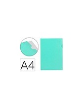 CARPETA DOSSIER U ERO PP. A4 VE. MANZANA OPACO 20H. 2