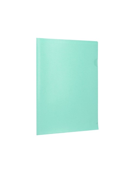 CARPETA DOSSIER U ERO PP. A4 VE. MANZANA OPACO 20H.