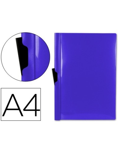 CARPETA BEAUT.DOSSIER PINZA LATERAL 45322 PP DIN A4 AZUL 60 H.PINZA D