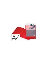 CARPETA BEAUT.DOSSIER DOS BOLSAS CANGUROS 45680 PP DIN A4 ROJA 2