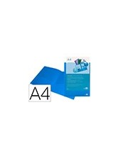 CARPETA BEAUT.DOSSIER DOS BOLSAS CANGUROS 45682 PP DIN A4 AZUL 2