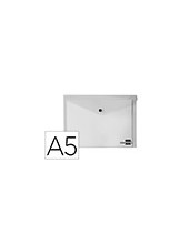 CARPETA BEAUT.DOSSIER BROCHE 34354 PP DIN A5 BLANCO TPTE. 2