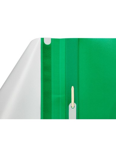 CARPETA DOSSIER FASTENER PLASTICO Q-CON.DIN A4 VERDE