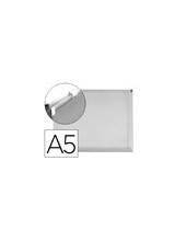 CARPETA DOSSIER C/CIERRE CREMALLERA DIN A5 TPTE. 2