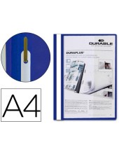 CARPETA DURAPLUS DIN A4 C/FASTENER AZUL DURABLE