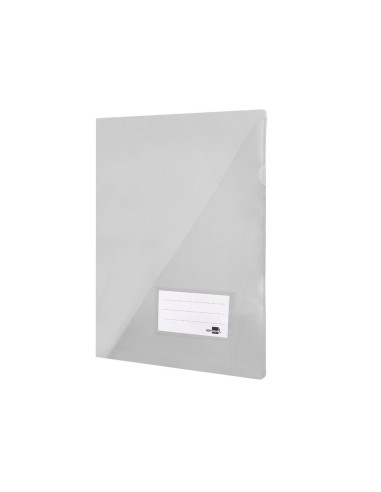 CARPETA DOSSIER PP DIN A4 BOLSA Y TARJETERO TPTE.