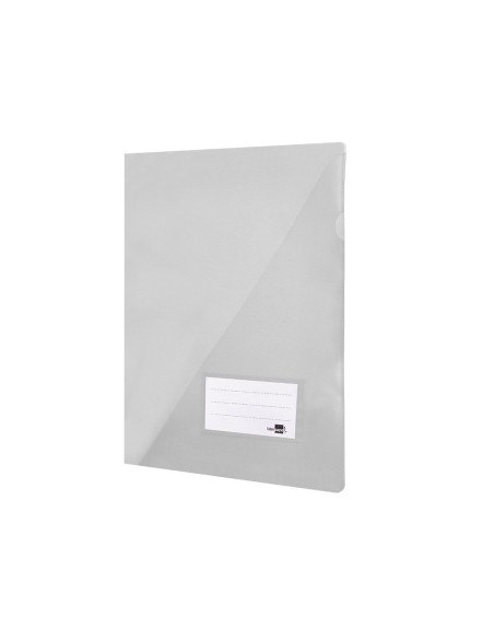 CARPETA DOSSIER PP DIN A4 BOLSA Y TARJETERO TPTE.