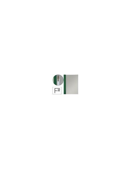 CARPETA DOSSIER FASTENER PVC ESSELTE FL.VERDE