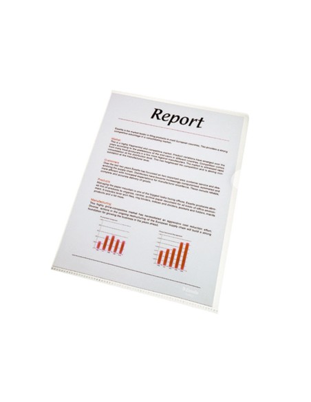 DOSSIER UÑERO ESSELTE PLASTICO FL TRANSP 110 MICRAS DOSSIER UÑERO ESSELTE PLASTICO FL TRANSP 110 MICRAS