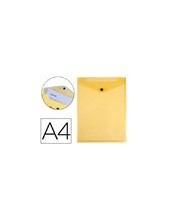 CARPETA LIDERPAPEL DOSSIER BROCHE PP A4 VERTICAL AM.TPTE 50 H. 2