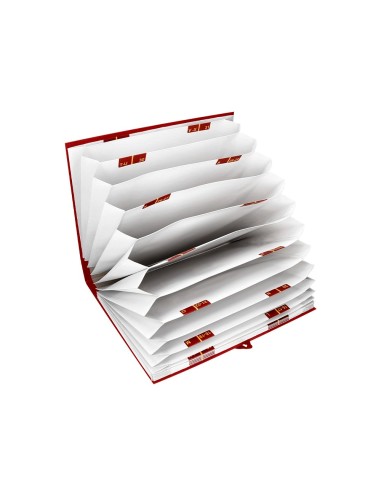 CARPETA FUELLE A-Z C.FORRADO FL.BURDEOS