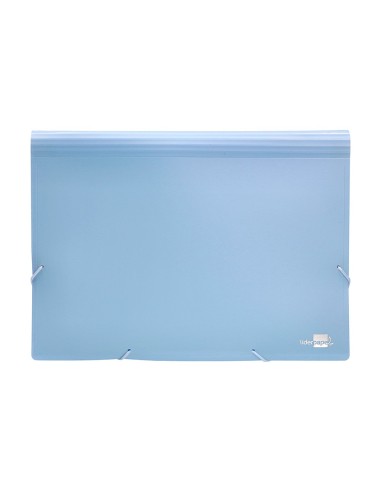 CARPETA CLASIFICADOR FUELLE PP. A4 CEL. OPACO 13 DEPARTAMENTOS