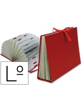 CARPETA FUELLE A-Z C.FORRADO LETRAS BURDEOS