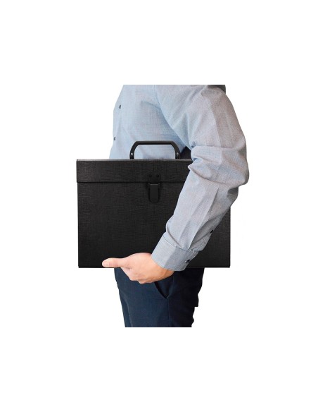 MALETIN C/FUELLE 316701 19 DEPARTAMENTOS TAMAÑO 25,5X390X120 MM