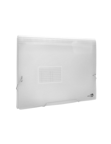 CARPETA BEAUT.CLASIF.FUELLE 32114 PP DIN A4 INCOLORA 13 DEPARTAMENTOS