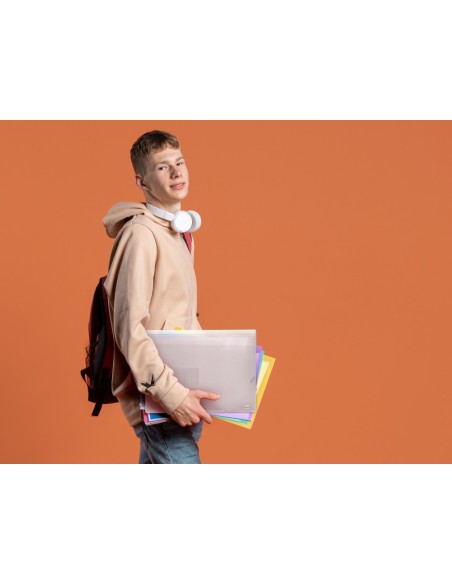 CARPETA BEAUT.CLASIF.FUELLE 32114 PP DIN A4 INCOLORA 13 DEPARTAMENTOS