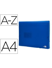 CARPETA BEAUT.CLASIF.FUELLE 32112 PP DIN A4 AZUL TPTE.-13 DEPARTAMENT