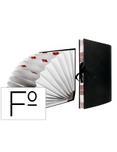 CARPETA FUELLE A-Z C.FORRADO FL.NEGRA