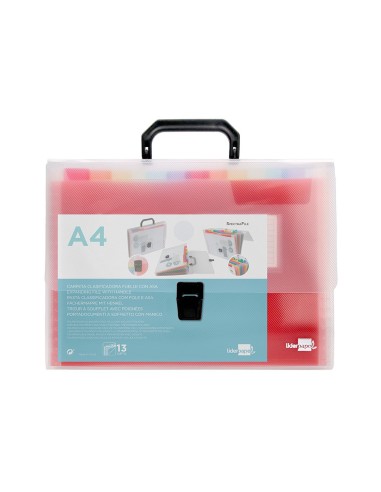 CARPETA BEAUT.CLASIF.FUELLE 45134 PP DIN A4 TPTE.-SPECTRAFILE 13 DEPA