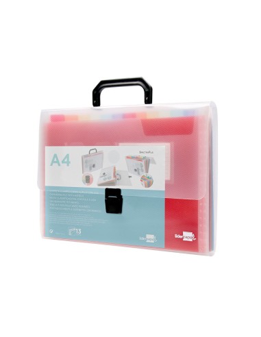 CARPETA BEAUT.CLASIF.FUELLE 45134 PP DIN A4 TPTE.-SPECTRAFILE 13 DEPA