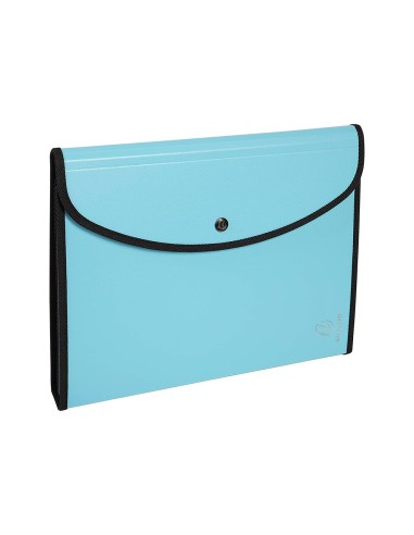 CARPETA EXACOMPTA AQUAREL CLASIFICADORA A4 PP. 6 DEP.PASTEL SURT.